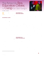 The Retreat As Spa, Education Center, & Camp for Grown-ups