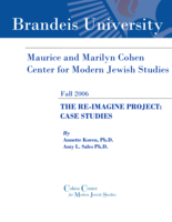 The Re-Imagine Project: Case Studies