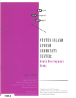 Staten Island Jewish Community Center: Youth Development Study