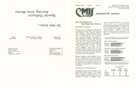 Research Notes: Special Delivery: Serving Jews Better