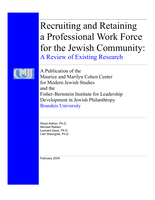 Recruitment & Retention: A Literature Review