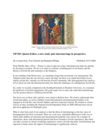 Queen Esther, a new study puts intermarriage in perspective