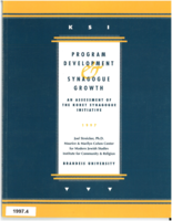 Program Development and Synagogue Growth: An Assessment of the Koret Synagogue Initiative