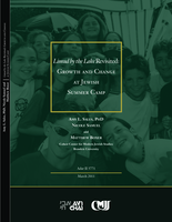 Limud by the Lake Revisited: Growth and Change at Jewish Summer Camp