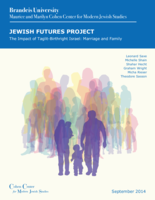 Jewish Futures Project. The Impact of Taglit-Birthright Israel: Marriage and Family