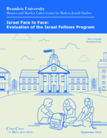 Israel Face to Face: Evaluation of the Israel Fellows Program