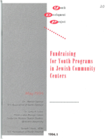 Fundraising for Youth Programs in Jewish Community Centers