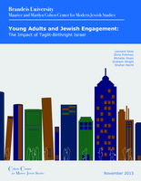 Young Adults and Jewish Engagement: The Impact of Taglit-Birthright Israel