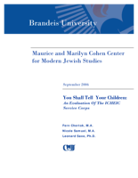You Shall Tell Your Children: An Evaluation Of The ICHEIC Service Corps