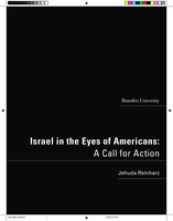 Israel in the Eyes of Americans: A Call for Action	