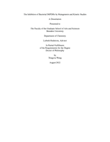 The Inhibition of Bacterial IMPDHs by Mutagenesis and Kinetic Studies