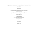 Organocatalytic Asymmetric α-C-H-functionalization of Amines and Nitriles
