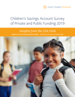 Children’s Savings Account Survey of Private and Public Funding 2019: Insights from the CSA Field