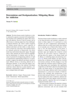 Determinism and Destigmatization: Mitigating Blame for Addiction
