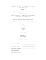 Endogenous Growth in the Ancient Roman Economy