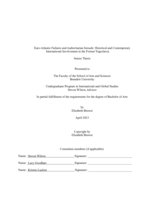 Euro-Atlantic Failures and Authoritarian Inroads: Historical and Contemporary International Involvement in the Former Yugoslavia