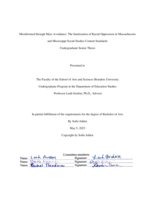 Misinformed through Mass Avoidance: The Sanitization of Racial Oppression in Massachusetts and Mississippi Social Studies Content Standards