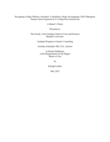 Navigating College Without a Stomach: A Qualitative Study Investigating CDH1 Pathogenic Variant Carrier Experiences in College Post-Gastrectomy