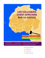 Les Colloques Ouest Africains sur la Justice