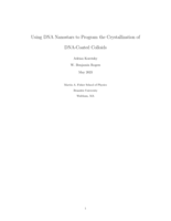 Using DNA Nanostars to Program the Crystallization of DNA-Coated Colloids