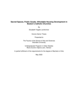 Sacred Spaces, Public Goods: Affordable Housing Development in Boston’s Catholic Churches