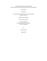 Climate Change, Emotions, and Storytelling: Young Climate Activists and the Emotional Culture of Cultivated Hope