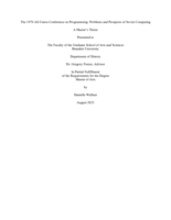 The 1970 All-Union Conference on Programming: Problems and Prospects of Soviet Computing