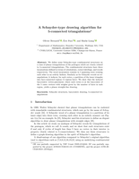 A Schnyder-type drawing algorithm for 5-connected triangulations
