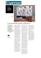 Celso Martins, Um presente para a pintura, Jornal Expresso, May 2023