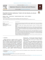 Prescribed stimulant medications: Trends in the last decade, pre and post COVID-19 response