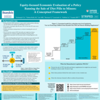Equity-focused Economic Evaluation of a Policy Banning the Sale of Diet Pills to Minors: A Conceptual Framework