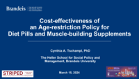 Cost-effectiveness of an Age-restriction Policy for Diet Pills and Muscle-building Supplements