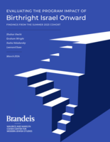 Evaluating the Program Impact of Birthright Israel Onward: Findings from the Summer 2023 Cohort