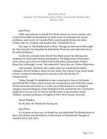 The Reeducation of Race with Sonali Thakkar
