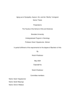 Aging out of Sympathy: Asylum, SIJ, and the “Worthy” Immigrant