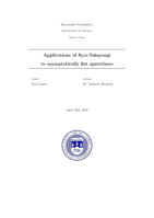 Applications of Ryu-Takayangi to asymptotically flat spacetimes