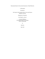 Biomaterials Based on Noncovalent Interactions of Small Molecules