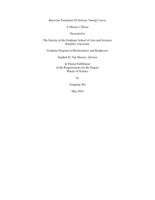 Bayesian Treatment of Sensory Tuning Curves