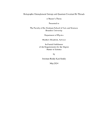 Holographic Entanglement Entropy and Quantum Covariant Bit Threads