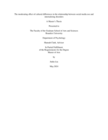 The moderating effect of cultural differences in the relationship between social media use and internalizing disorders
