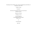 Reclaiming the Native Mother: Native American Traditionalism and the Politics of  Reproduction, 1960- 1980