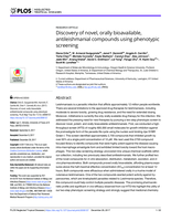 Discovery of novel, orally bioavailable, antileishmanial compounds using phenotypic screening