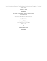Beyond Boundaries of Blackness: The Racialization, Identification, and Perception of the Israeli Black Panthers