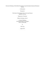 Theoretical Modeling of Noble Metal Nanoclusters Using Semiempirical Quantum Mechanical Methods