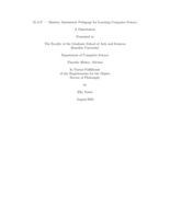 M.A.P. | Mastery Assessment Pedagogy for Learning Computer Science