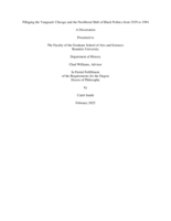 Pillaging the Vanguard: Chicago and the Neoliberal Shift of Black Politics from 1929 to 1994