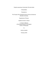 Droplet coarsening in biomimetic 3D active fluids