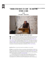 FINDING OTHER WAYS TO FLOW " : THE ONCE AND FUTURE LE GUIN