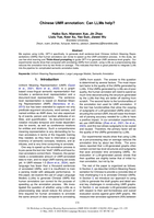 Chinese UMR annotation: Can LLMs help?