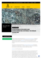 Intertwined Ecologies and Interconnected Histories: The Indian Ocean Rim